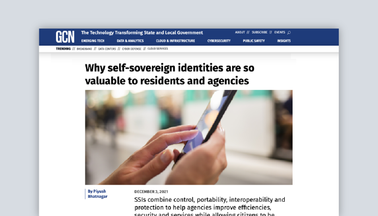 Why self-sovereign identities are so valuable to residents and agencies
