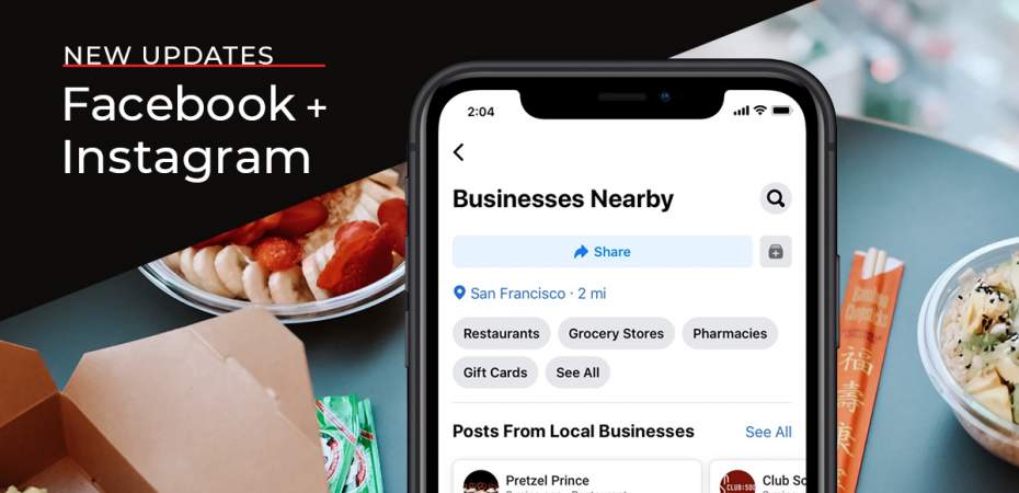 REQ New Facebook and Instagram Updates to Help Local Businesses