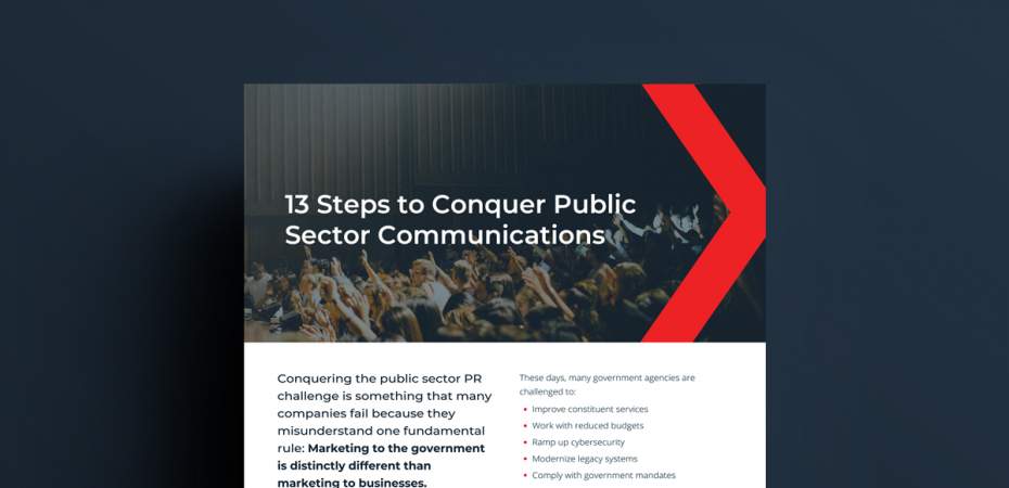 13 Steps to Conquer Public Sector Communications