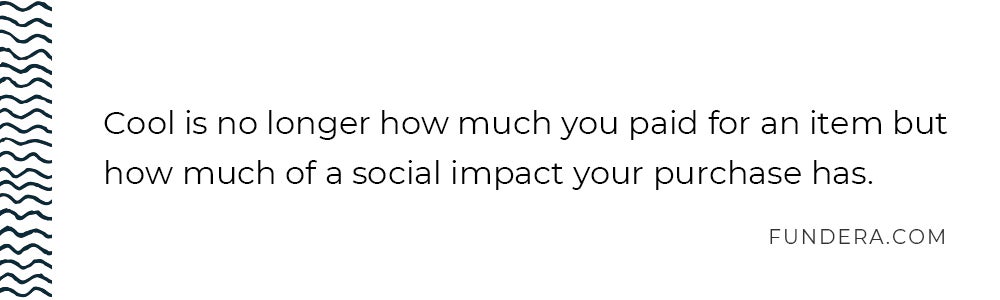 social impact quote from Fundera.com
