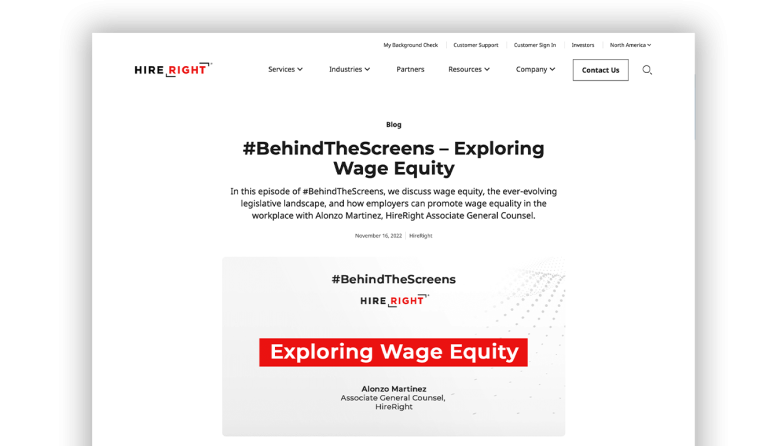 #BehindTheScreens - Exploring Wage Equity
